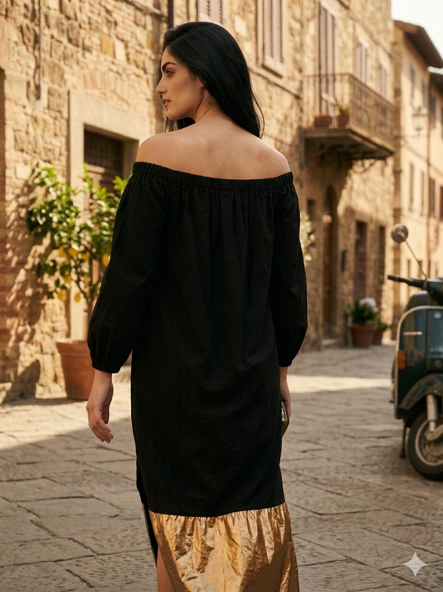OFF SHOULDER DRESS