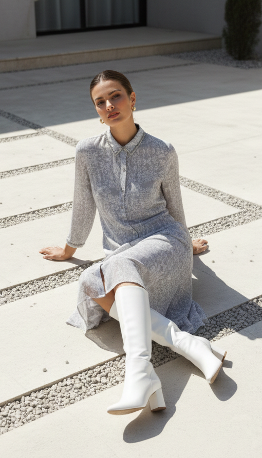 Shirt Dress I Rose Fabric I Floral Print | Moon N Lotus