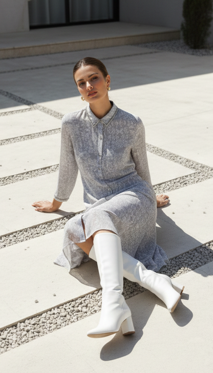 Shirt Dress I Rose Fabric I Floral Print | Moon N Lotus