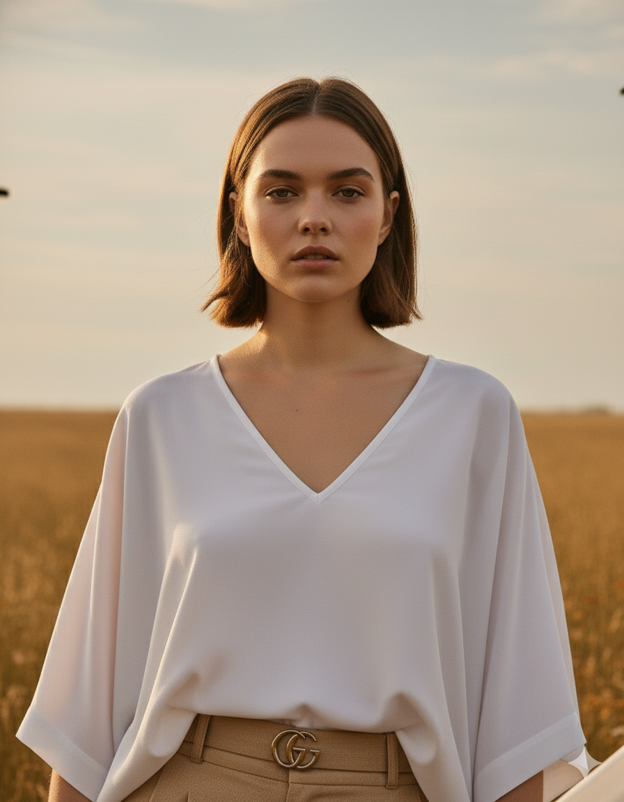 Kimono Top I Bamboo Fabric I White| Moon N Lotus