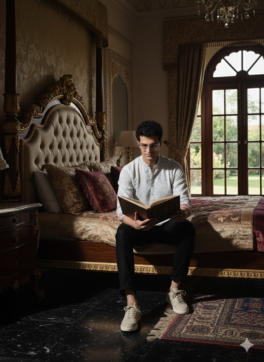 Printed Kurta I Rose fabric I Floral I Moon N Lotus