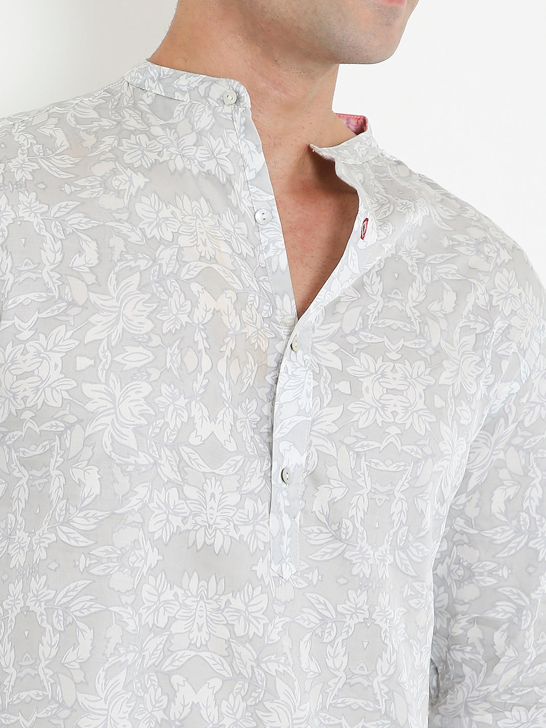 Printed Kurta I Rose fabric I Floral I Moon N Lotus