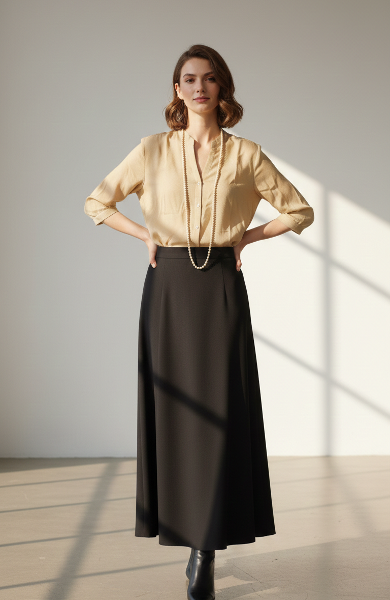 Lightweight gold shirt for women, perfect for casual and summer styling Moon N Lotus